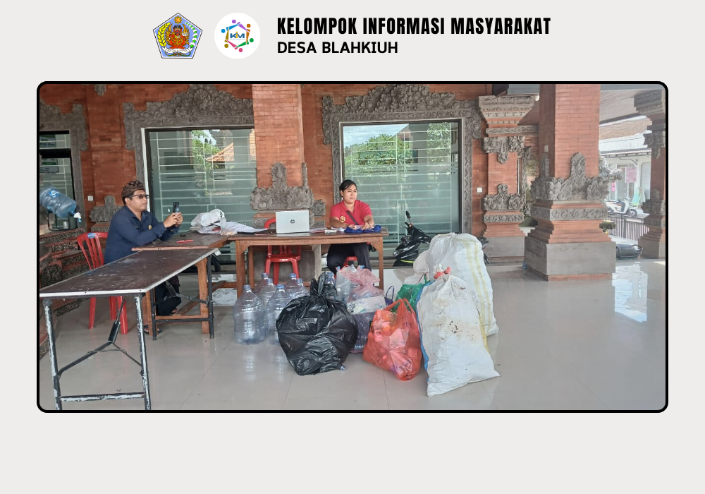 Kegiatan Bank Sampah di Desa Blahkiuh - Image 9