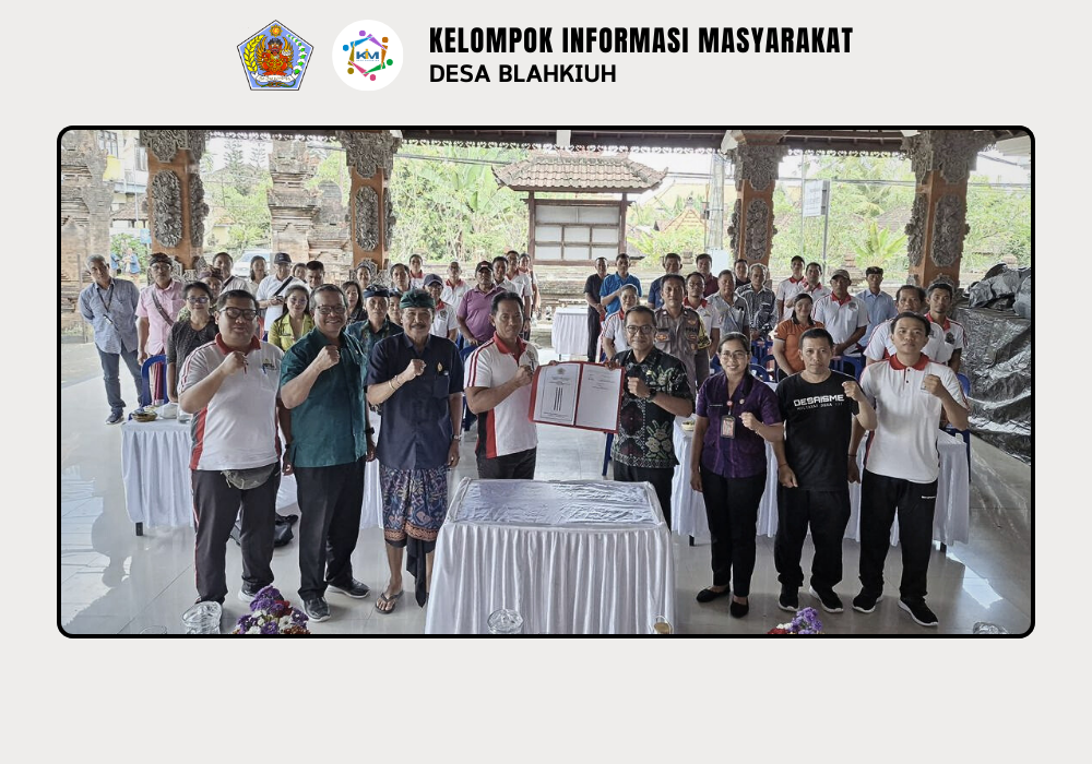 Pembahasan Rancangan RKPDesa Blahkiuh Tahun 2026 dan DU RKPDesa Blahkiuh Tahun 2027