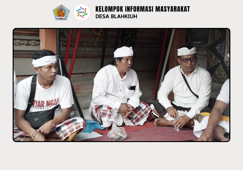 Serah Terima Upakara Piodalan di Pura Dalem Pancer Desa Blahkiuh - Image 4