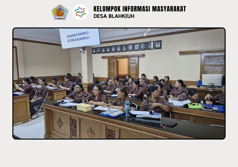 Rapat TP PKK Desa Blahkiuh Bahas Pembagian Tugas Kelompok Lomba Desa - Image 4