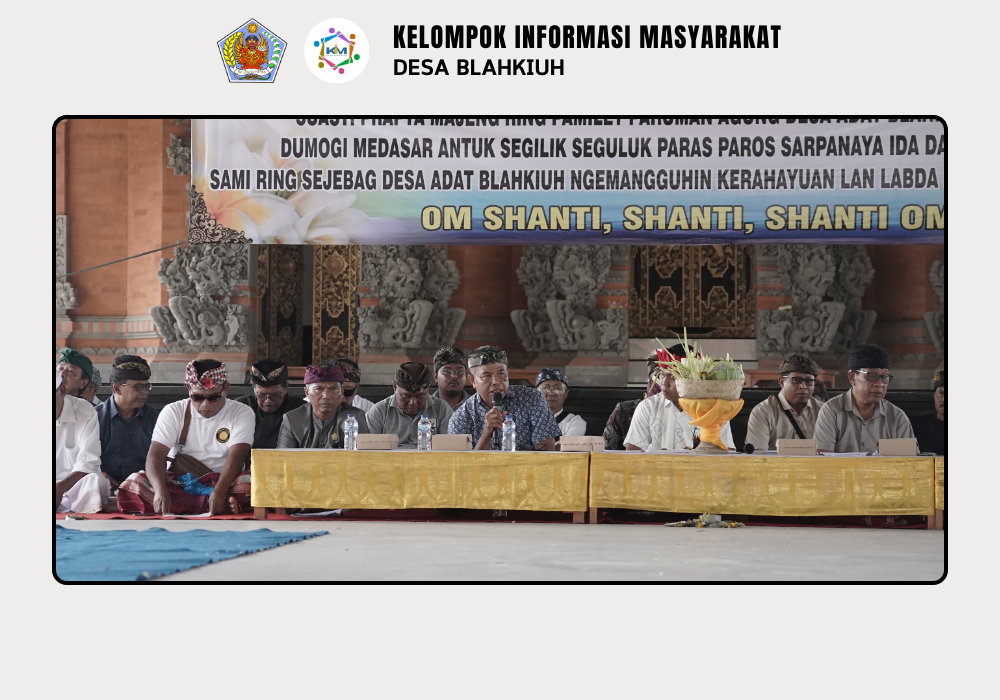 Paruman Agung Desa Adat Blahkiuh Tahun 2026 - Image 6