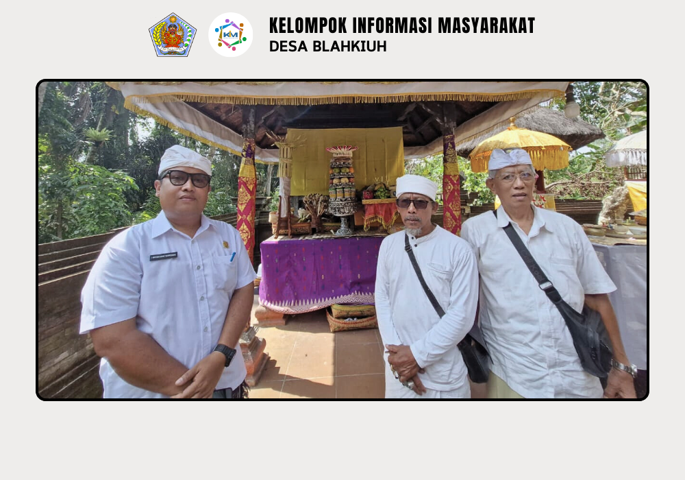 Kegiatan Serah Terima Upakara Piodalan Pura Dalem Alit Br. Ulapan I, Pura Ratu Ngurah Br. Benehkawan, Pura Taman Cebluk, Pura Ratu Ngurah Rambut Sedana Br. Dlodpasar, dan Pura Melanting Pasar - Image 8