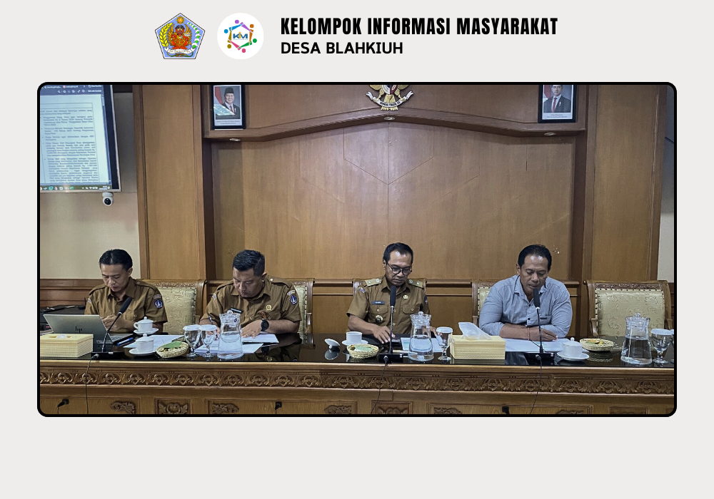 Musyawarah Desa Blahkiuh Bahas dan Tetapkan RKP Desa 2026 serta Perubahan Kedua APBDesa 2025