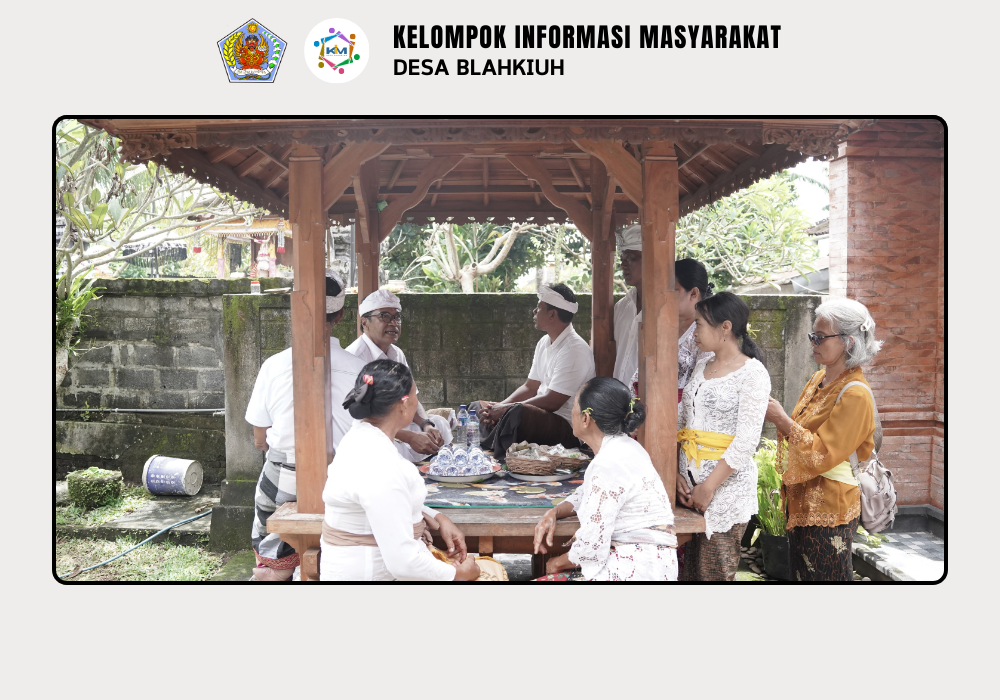 Serah Terima Upakara Piodalan di Pura Ratu Ngurah Sakti Br. Benehkawan, Pura Ratu Ngurah Rambut Sedana Br. Dlodpasar, serta Pura Desa Lan Puseh Desa Adat Blahkiuh dan Pikah - Image 2