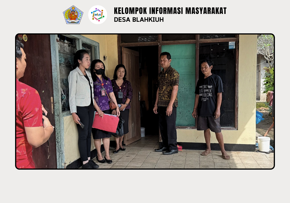 Penyerahan Kursi roda dari Dinas Sosial Kab Badung di Banjar Ulapan I, Ulapan II, dan Kembangsari Desa Blahkiuh - Image 4