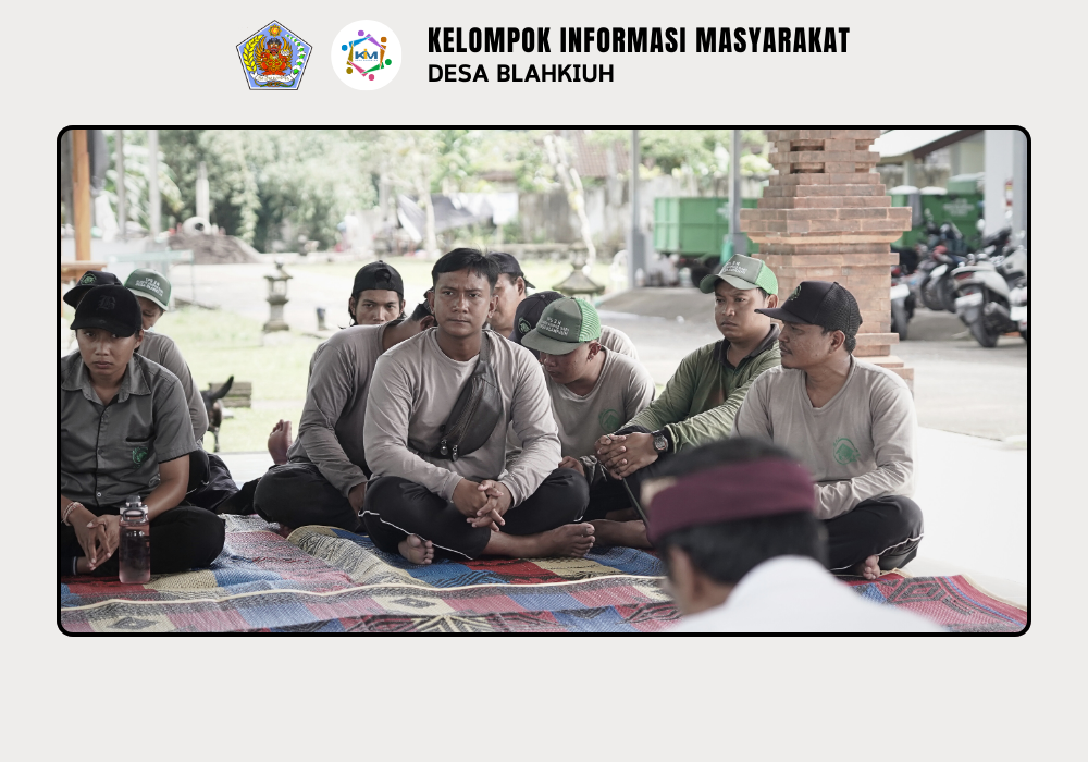 Rapat Evaluasi TPS 3R Kubon Ampas Sari Desa Blahkiuh - Image 4