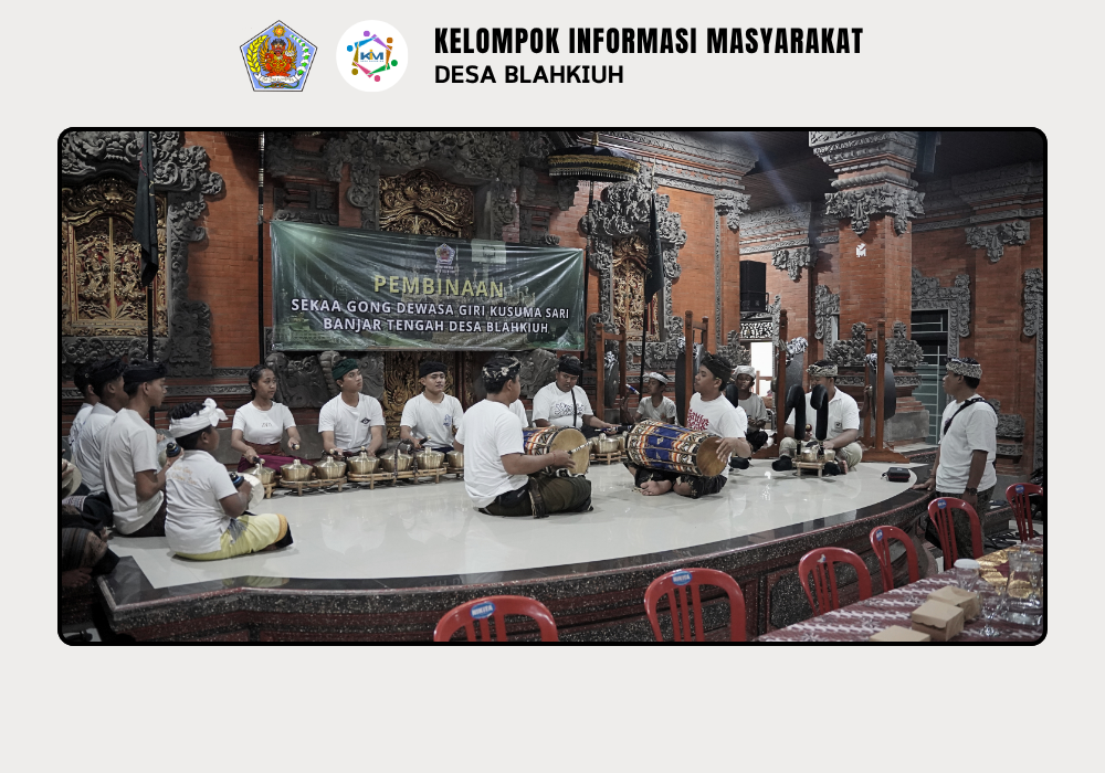 Pembinaan Sekaa Selonding Byomantara dan Sekaa Gong Dewasa Giri Kusuma Sari Banjar Tengah, Desa Blahkiuh - Image 9