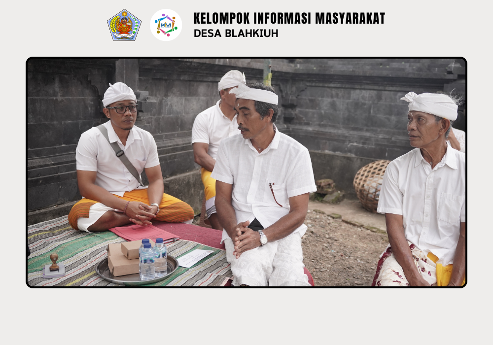 Kegiatan Serah Terima Upakara Piodalan Di Pura Dalem Pendem dan Pura Desa lan Puseh Desa Adat Pikah - Image 3