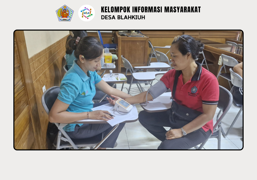 Rapat Rutin TP PKK Desa Blahkiuh Diisi Penyuluhan dan Pemeriksaan Kesehatan Gratis - Image 7