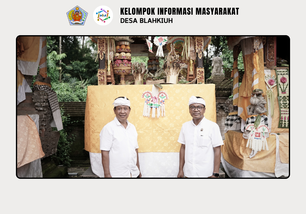 Serah Terima Upakara Piodalan di Pura Penataran, Pura Prajapati Gede, dan Pura Dalem Gede Desa Adat Blahkiuh - Image 7