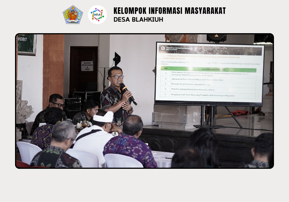 Musyawarah Desa (MUSDES) Tentang Penyusunan Rencana Pembangunan Desa Blahkiuh Tahun 2027 - Image 4