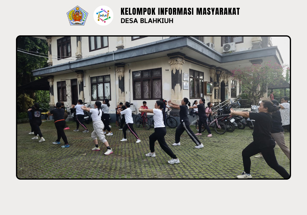 TP PKK Desa Blahkiuh Gelar Kegiatan Senam Bersama untuk Tingkatkan Kesehatan dan Kebugaran - Image 2
