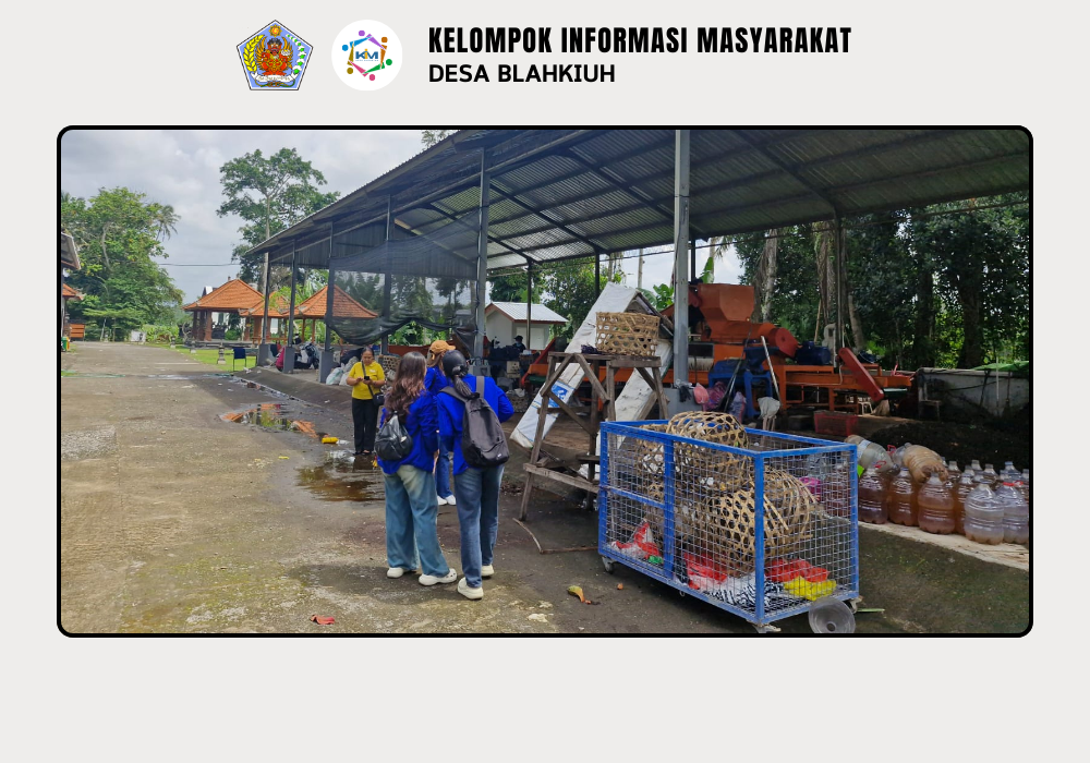 Kunjungan Pusdal LH Bali Nusra/KLH Bersama Mahasiswa Warmadewa di Desa Blahkiuh - Image 10