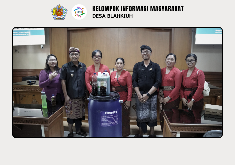 Penyuluhan Lingkungan Hidup oleh DLHK Kabupaten Badung di Desa Blahkiuh - Image 8