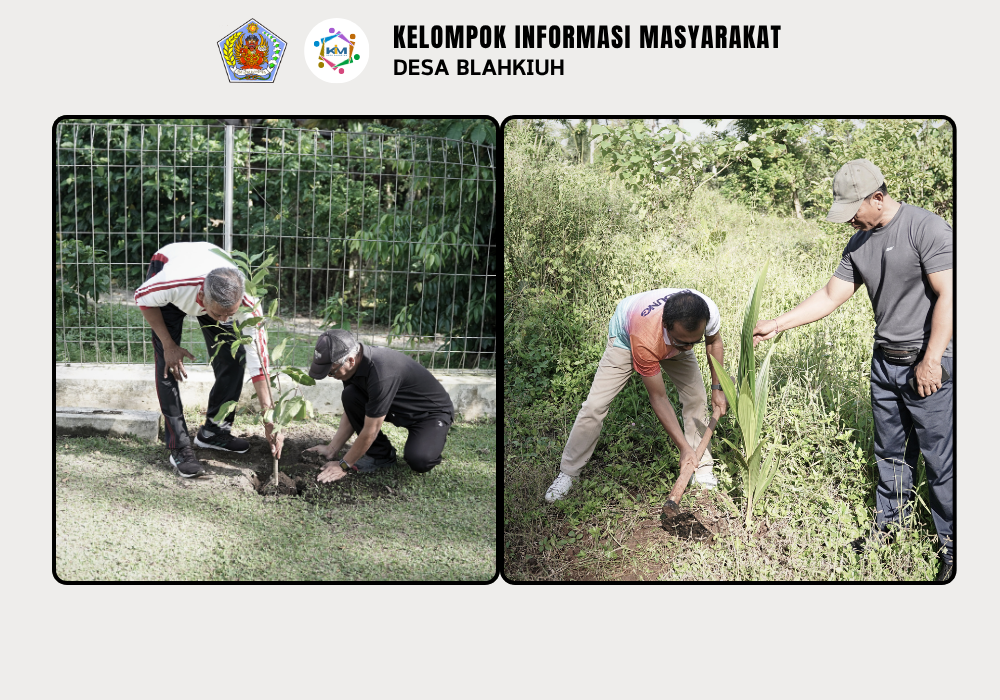 Perayaan Hari Bumi di Desa Blahkiuh Dirangkaikan dengan Penanaman Pohon dan Demo Pembuatan Eco Enzyme - Image 5