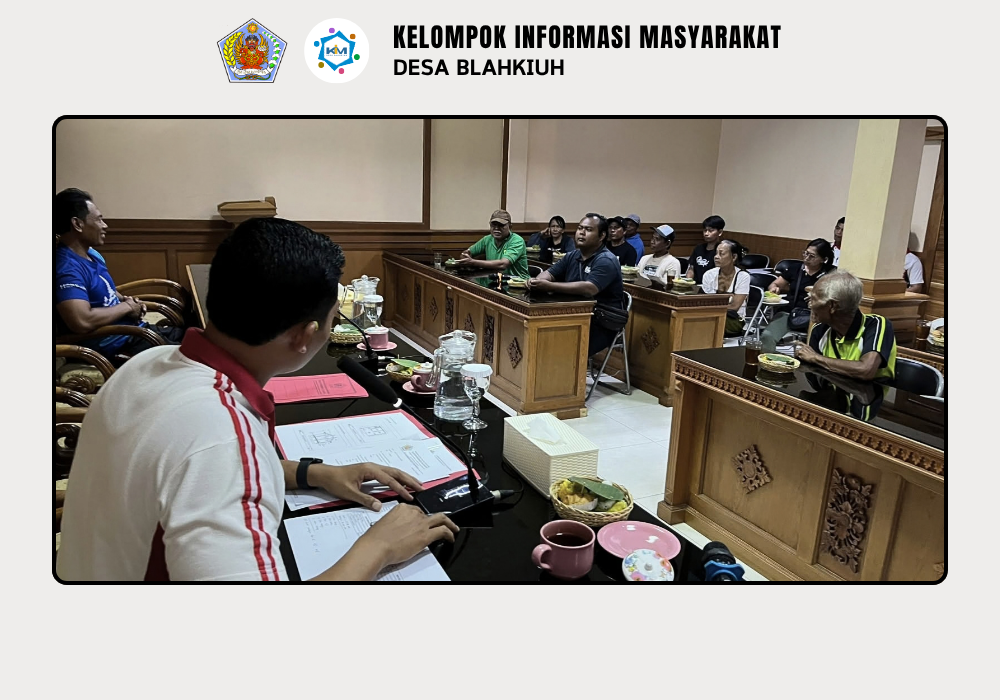 Rapat Program Bantuan Rumah Layak Huni (BRLH) Desa Blahkiuh - Image 7