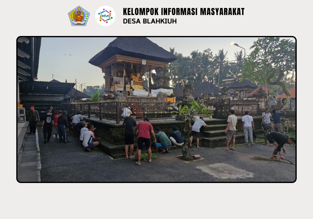 Gotong Royong & Pembagian Compost Bag di Seluruh Banjar Desa Blahkiuh - Image 2