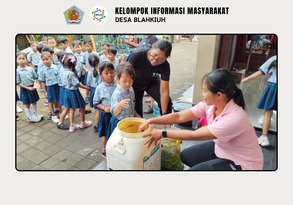 Edukasi dan Pembuatan Eco Enzyme Bersama Anak-anak TK Singasari 1 dan 2 Blahkiuh Berlangsung Seru dan Edukatif - Image 4
