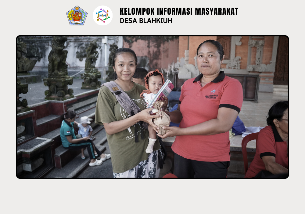 Kegiatan Posyandu Balita di Wilayah Banjar Ulapan II