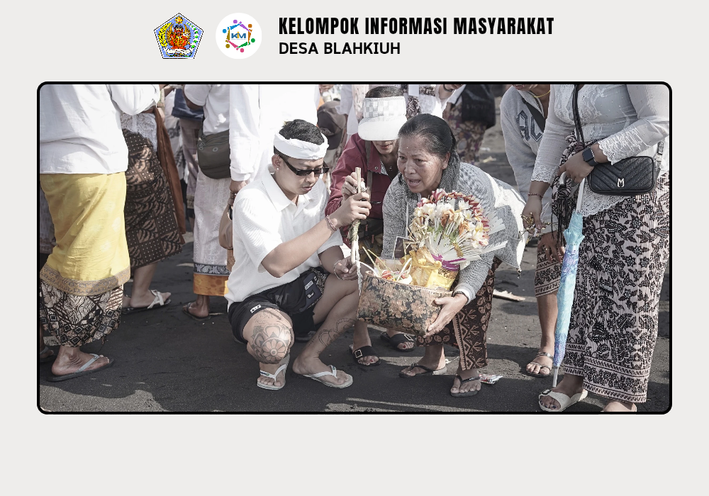 Meajar- ajar acara Memukur Kinembulan Desa Adat Blahkiuh - Image 5