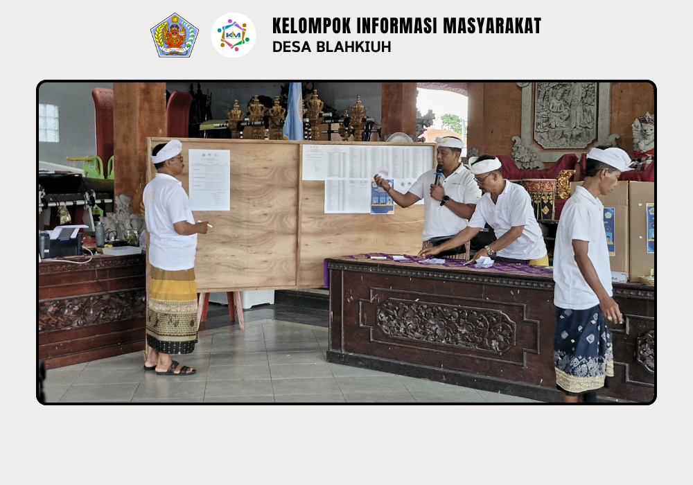 Pemilihan Pengganti Antar Waktu Anggota BPD Banjar Dlodpasar Berlangsung Lancar - Image 4