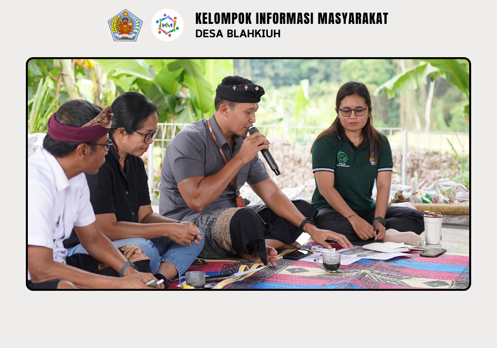 Rapat Evaluasi TPS 3R Kubon Ampas Sari Desa Blahkiuh - Image 2