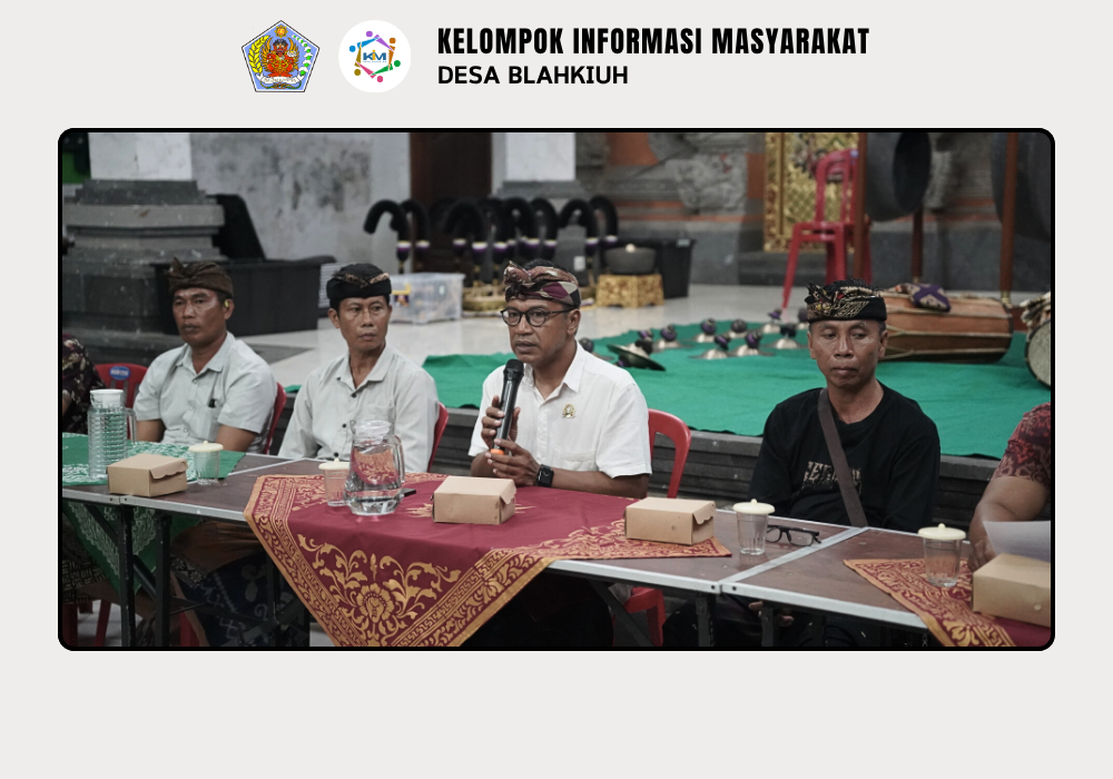 PEMBINAAN SEKAA BALEGANJUR KUMARA NADI DESA ADAT PIKAH - Image 5