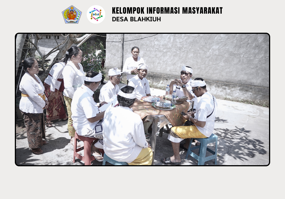 Kegiatan Serah Terima Upakara Piodalan Pura Dalem Alit Br. Ulapan I, Pura Ratu Ngurah Br. Benehkawan, Pura Taman Cebluk, Pura Ratu Ngurah Rambut Sedana Br. Dlodpasar, dan Pura Melanting Pasar - Image 3
