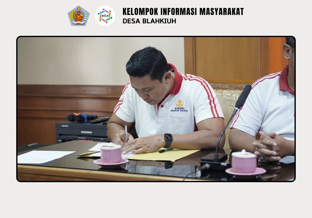 Penyampaian Data Nomor Rekening Penerima Bantuan Sosial Penyandang Disabilitas di Desa Blahkiuh - Image 10