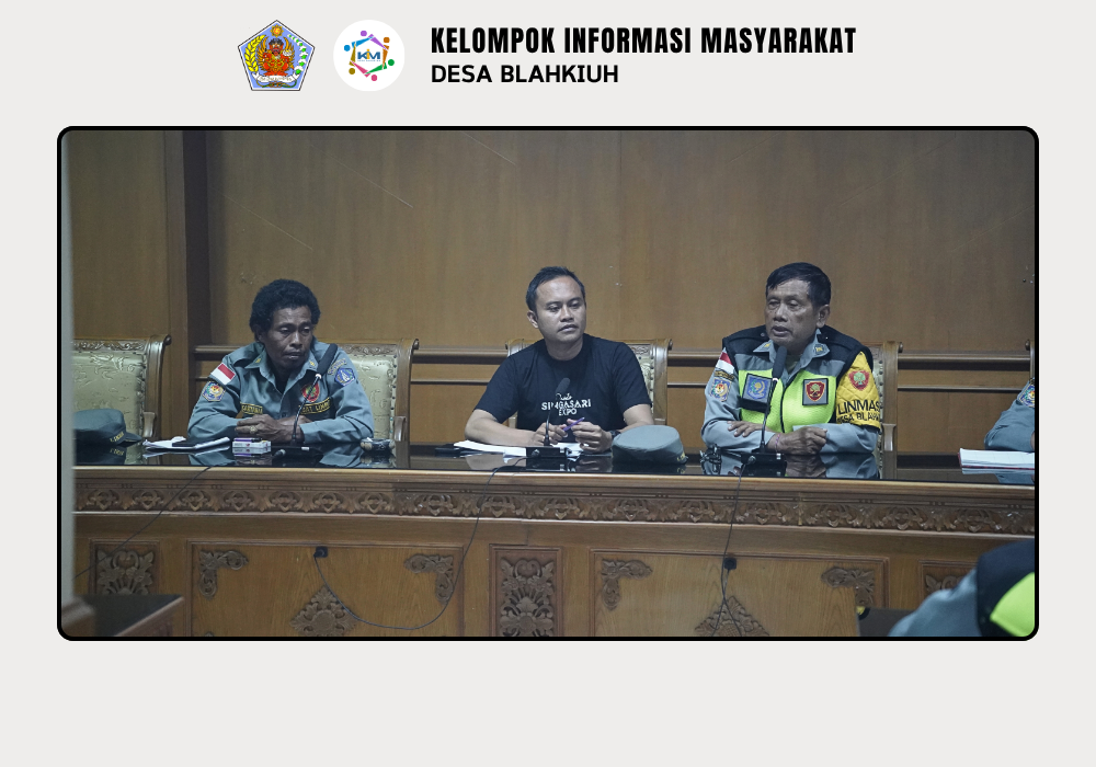 Rapat Rutin Linmas Desa Blahkiuh, Bahas Ronda Malam dan Evaluasi Kegiatan - Image 5