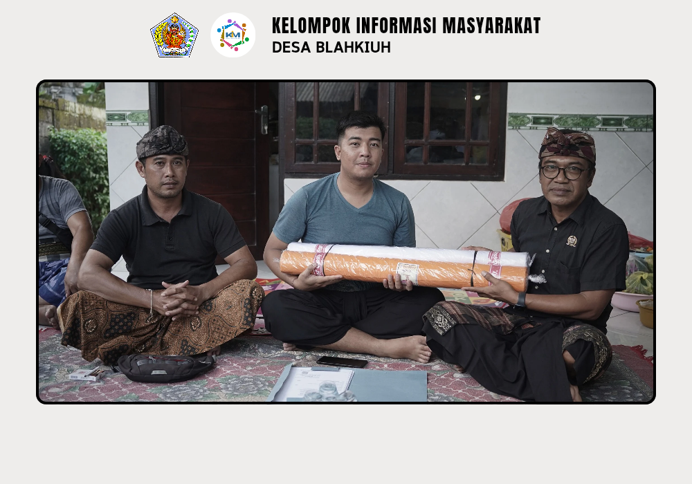 Penyerahan Bantuan Santunan Kematian di Wilayah Banjar Ulapan I