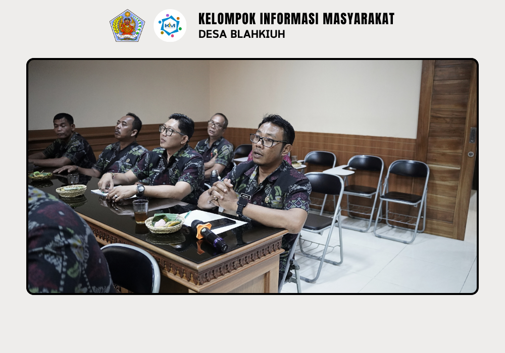 BIMBINGAN TEKNIS PENINGKATAN KAPASITAS BPD, PERANGKAT DAN STAF DESA BLAHKIUH - Image 6