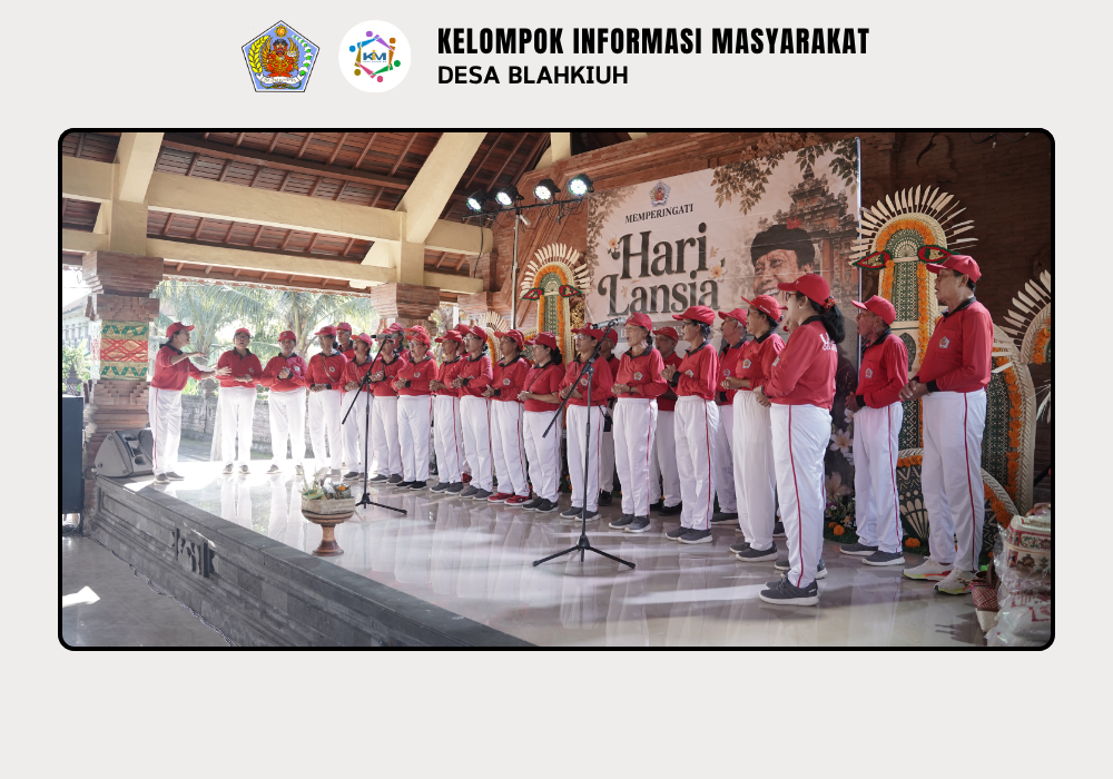 Peringatan Hari Lansia Nasional di Desa Blahkiuh berlangsung dengan meriah, penuh semangat, dan kebersamaan - Image 5