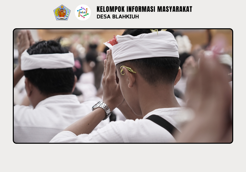 Serah Terima Upakara Piodalan di Pura Penataran, Pura Prajapati Gede, dan Pura Dalem Gede Desa Adat Blahkiuh - Image 9