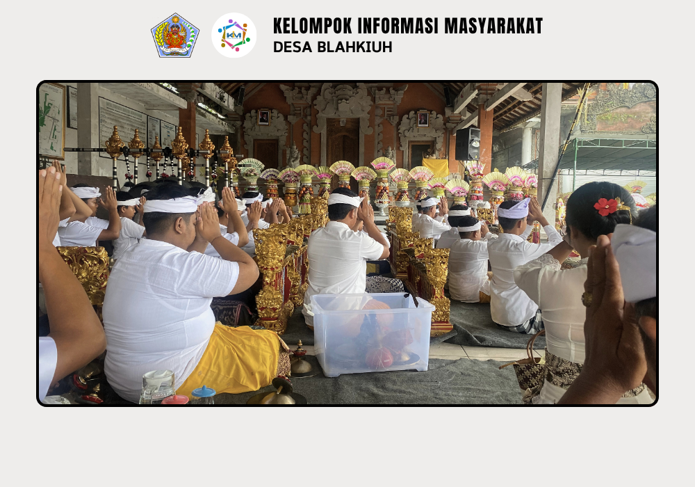 Serah Terima Upakara Piodalan di Pura Melanting Banjar Benehkawan, Desa Blahkiuh - Image 8