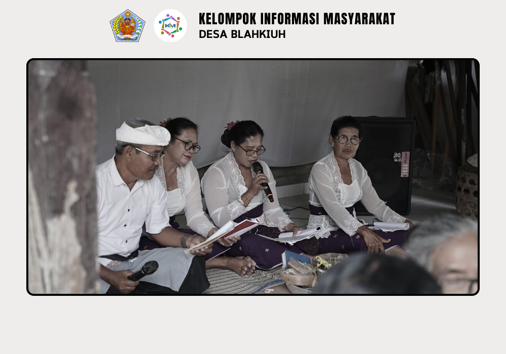 Kegiatan Serah Terima Upakara Piodalan di Pura Entap Sai, Banjar Benehkawan, Desa Blahkiuh - Image 3