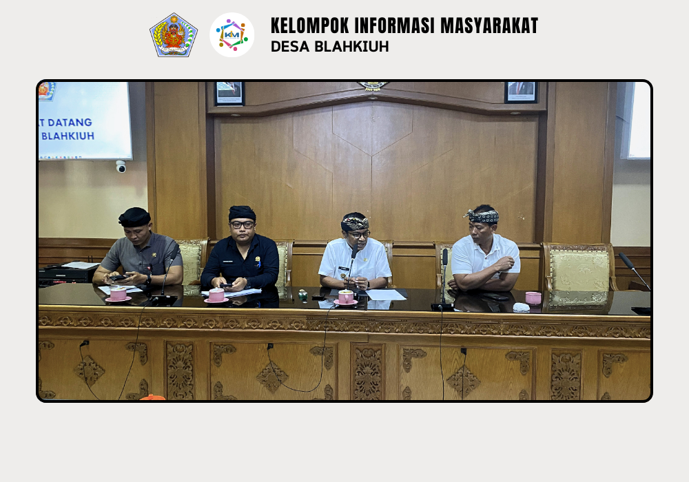 Pembentukan TPK untuk Penataan Balai Banjar Dlodpasar dan Taman Gili Dukuh Desa Blahkiuh - Image 5