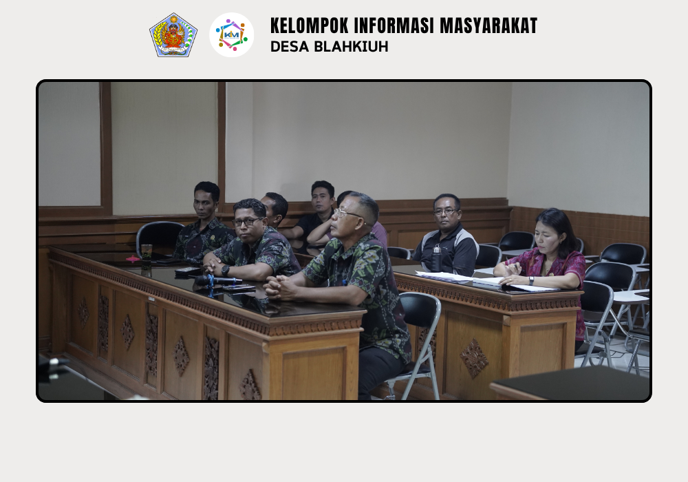 Rapat Pelaksanaan Bantuan Langsung Tunai (BLT) Desa Blahkiuh Tahun Anggaran 2026 - Image 5