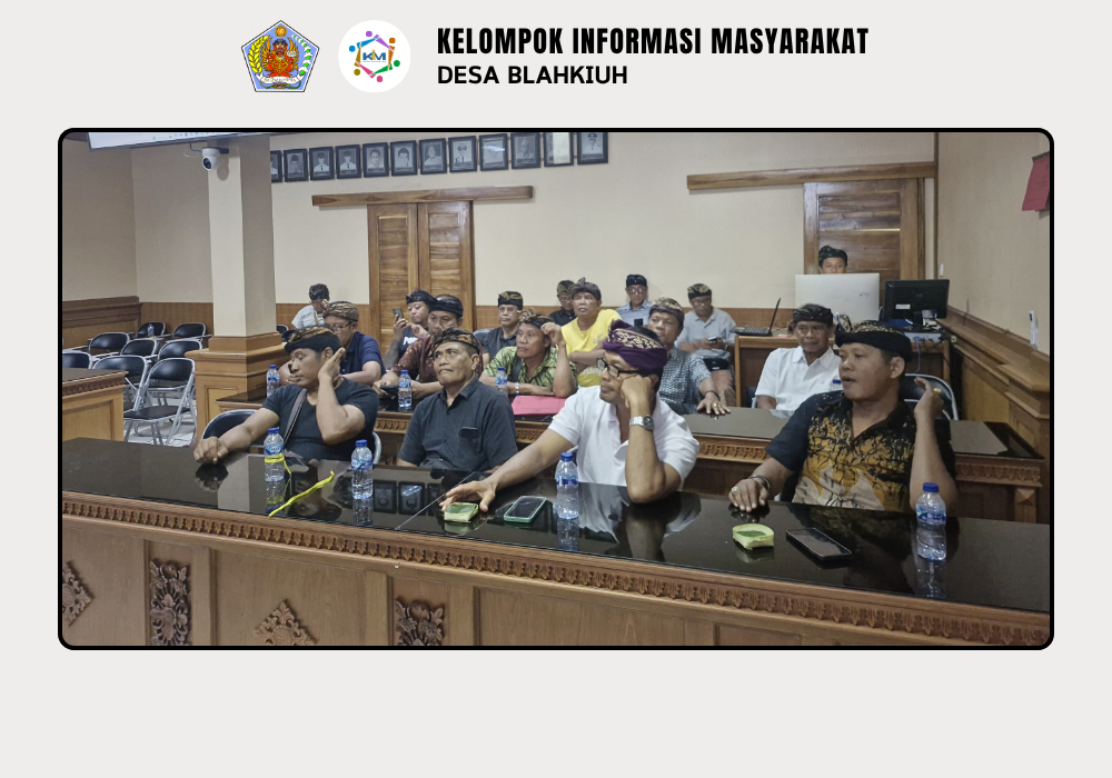 Pengundian Nomor Urut, Pembekalan, dan Pengambilan Foto Calon Bendesa Adat Blahkiuh - Image 3