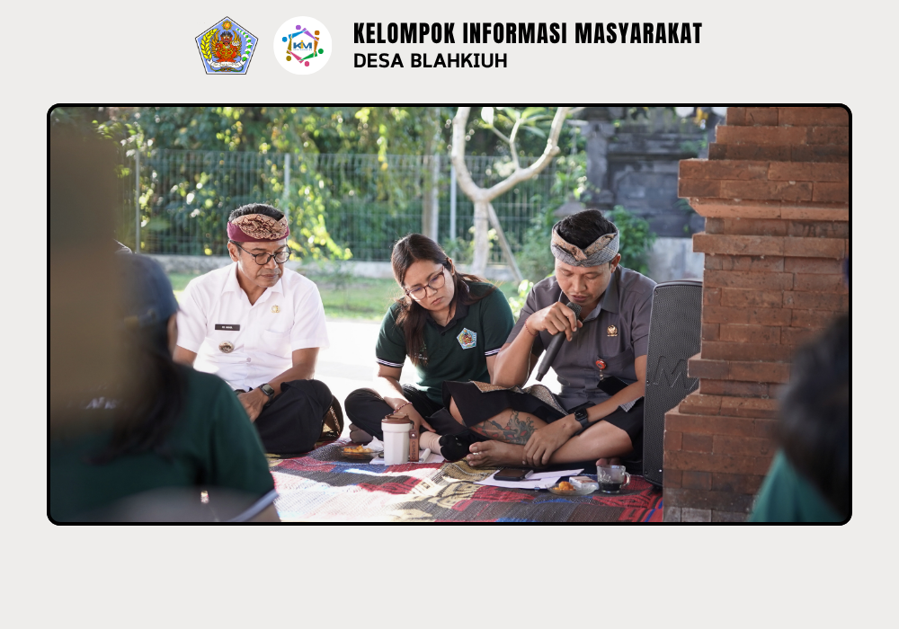 Rapat Evaluasi Bulan Juli TPS 3R Kubon Ampas Sari Desa Blahkiuh - Image 2