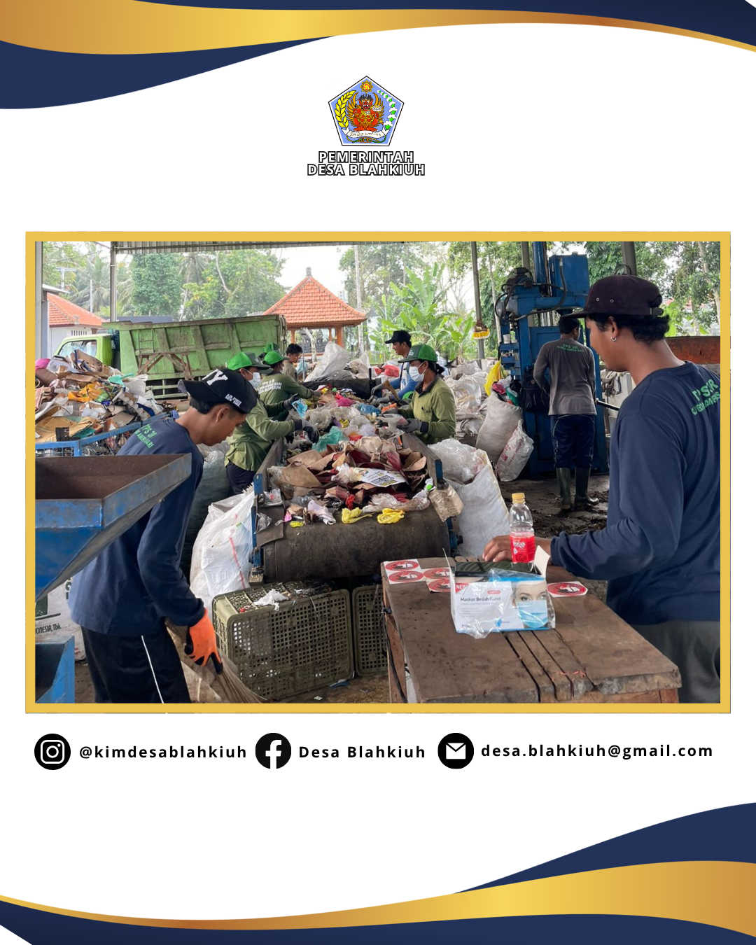 ♻️ Inovasi Pengelolaan Sampah Desa Blahkiuh ♻️ - Image 8