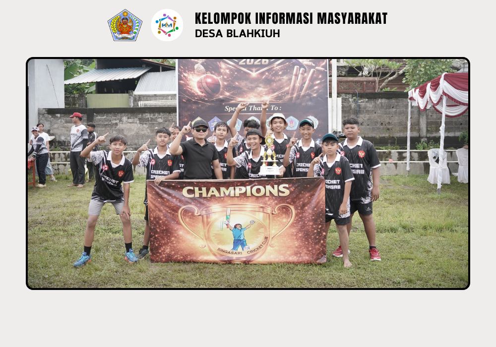 Penutupan Liga Cricket Singasari dan Penyerahan Hadiah Berlangsung Meriah - Image 10