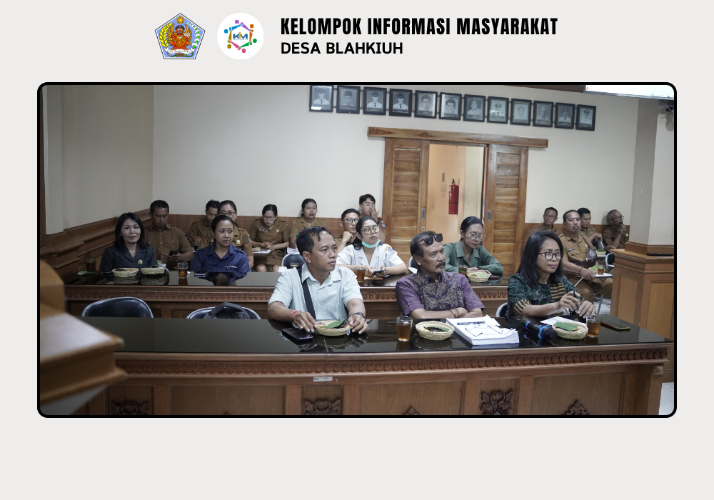 Rapat Persiapan Pemaparan dan Klarifikasi Lapangan Lomba Evaluasi Perkembangan Desa Tingkat Kabupaten Badung - Image 3