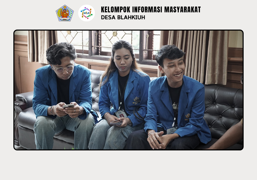 Kunjungan mahasiswa KKN Warmadewa membahas mengenai program awal yang akan dilaksanakan di Desa Blahkiuh - Image 5