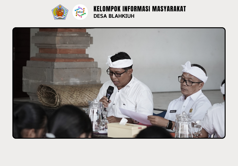 Sosialisasi Apresiasi Masyarakat Berprestasi Desa Blahkiuh - Image 3