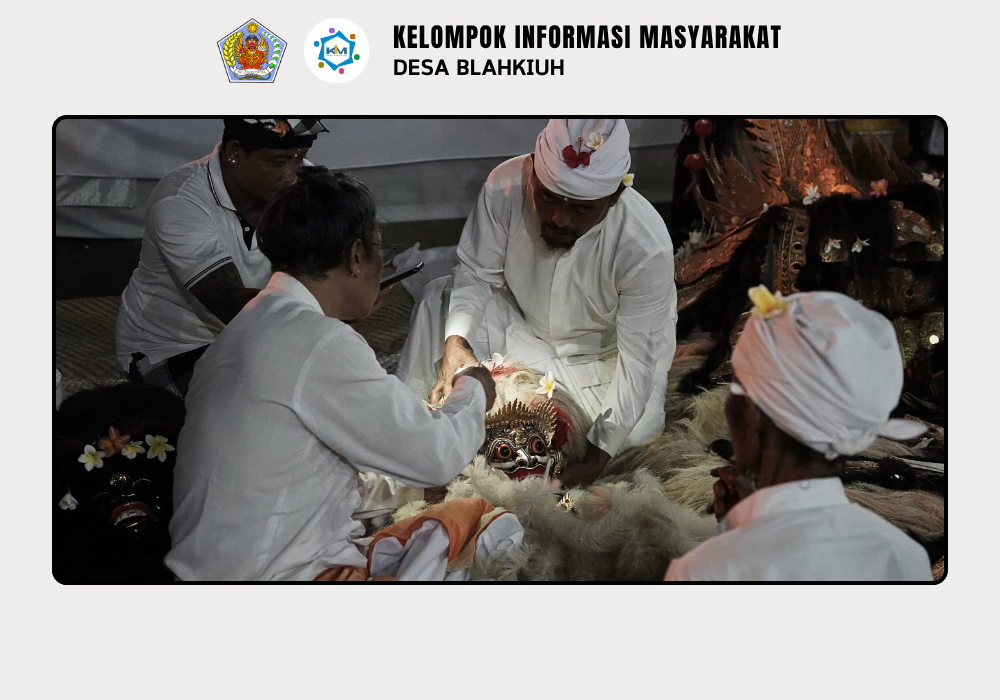 UPACARA NGODAK IDA TAPAKAN RATU SAKTI PURA DALEM GEDE DESA ADAT BLAHKIUH - Image 8