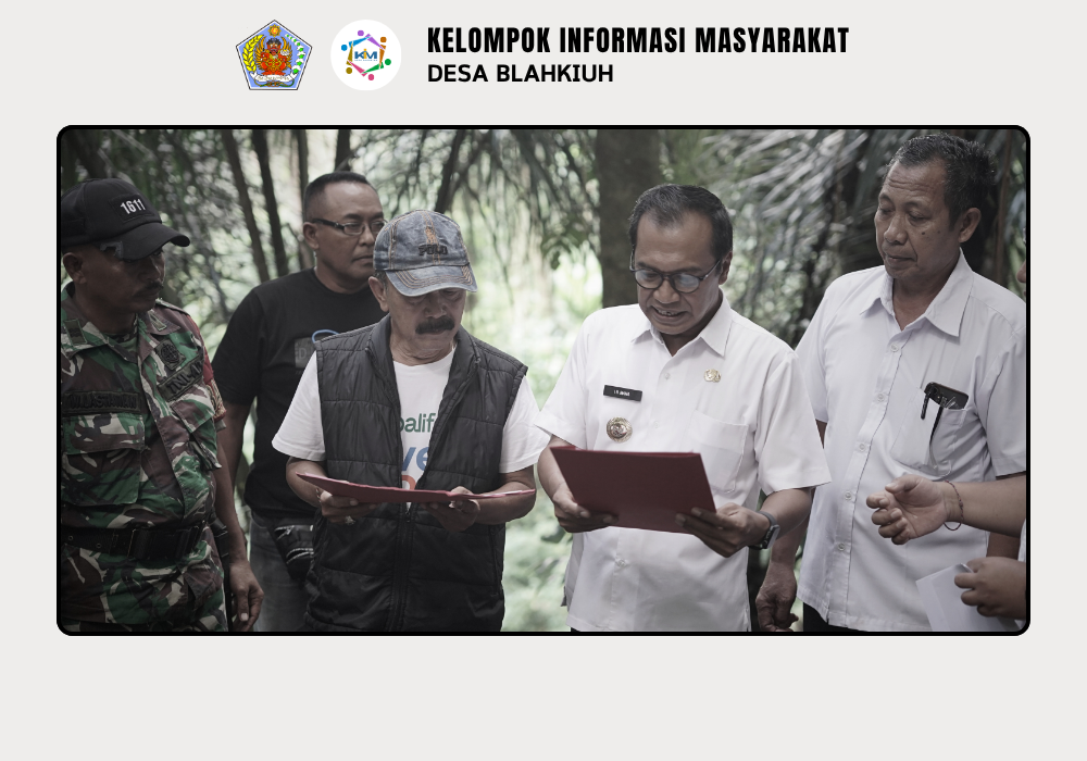 Penyerahan Surat Perjanjian Hak Guna Pakai Lahan di Kawasan Pancoran Wasi, Banjar Benehkawan, Desa Blahkiuh - Image 5