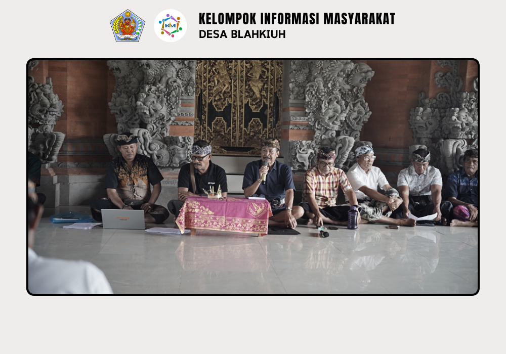 Parum Teknis Pemargin Mamukur Masal di Desa Adat Blahkiuh