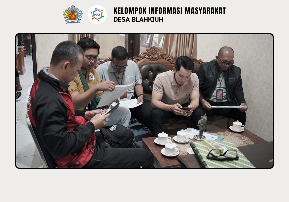 Verifikasi potensi pajak di Desa Blahkiuh oleh Dinas Perhubungan Kabupaten Badung