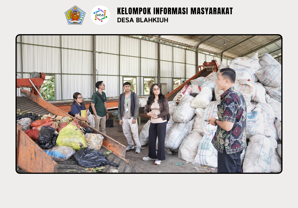 Kunjungan Eco Bali ke Kantor Perbekel Blahkiuh Bahas Pengelolaan Sampah di TPS 3R Kubon Ampas Sari - Image 7